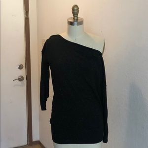 Metaphor One Shoulder Sweater